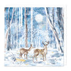 Z141 - Woodland Scene - Stags Christmas Card