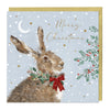 Z161 - Festive Friends, Hare Christmas Card
