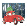 Z223 - Santa In A Beetle Christmas Card