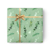 ZWP16 - Green Fauan Christmas Wrapping Paper