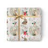 ZWP26 - Animal Baubles Cream Wrapping Paper