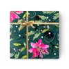 ZWP27 - Pink And Dark Green Floral Wrap