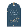 ZWT010 - Not To Be Opened' Christmas Gift Tags (Pack of 6)