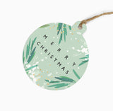 ZWT18 - Snowy Foliage Christmas Gift Tag (6 Pack)