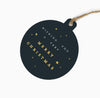ZWT20 - Starry Night Christmas Gift Tag (6 Pack)