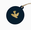 ZWT23 - Golden Dove Christmas Gift Tag (6 Pack)