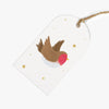 ZWT33 - Robin Christmas Gift Tags (Pack of 6)