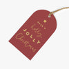 ZWT36 - Holly Jolly Christmas Gift Tags (6 Pack)