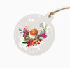 ZWT37 - Robin Foliage Christmas Gift Tags (6 Pack)