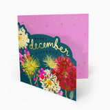 Bright Summer December Birthday Card - Whistlefish