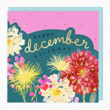 Bright Summer December Birthday Card - Whistlefish