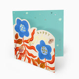 Bright Summer Floral Birthday Card - Whistlefish