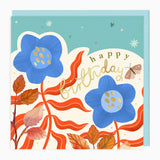 Bright Summer Floral Birthday Card - Whistlefish