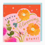Bright Summer Floral Blooming Great Card - Whistlefish