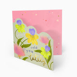 Bright Summer Floral Card - Whistlefish