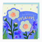 Bright Summer Floral Mum Card - Whistlefish