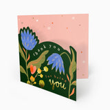 Bright Summer Floral Thank You Card - Whistlefish