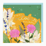 Bright Summer October Birthday Card - Whistlefish