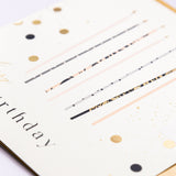 Elegant Candles Birthday Luxury Card - Whistlefish