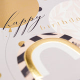 Golden Balloons Birthday Luxury Card - Whistlefish