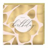 Golden Splendour Birthday Luxury Card - Whistlefish