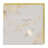 Golden Wishes Engagement Luxury Card - Whistlefish
