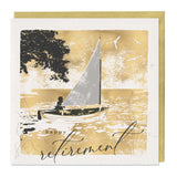 Sailing Into Retirement Luxury Card - Whistlefish