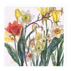 Daffodils and Catkins Floral Art Card