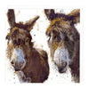 Donkeys Art Card
