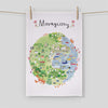 CR11TT - Mevagissey Map Tea Towel