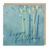 Colourful Tall Candles Birthday Card