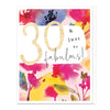 D665 - 30 & Fabulous Birthday Card