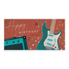 D785 - Electric Guitar Slim Birthday Card