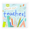 D842 - Pens and Pencils Teacher Thank You Card