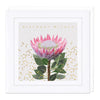 E050 - Protea Flower Birthday Wishes Card