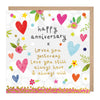 E054  - Love You Always Happy Anniversary Card