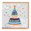 E113 - Party Hat Brother in Law Birthday Card