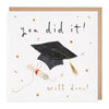 E179 - You Did It Graduation Hat Card
