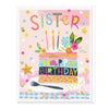 E211 - Sister Birthday Cake Card