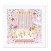 E284 - Cake Stand And Candles Birthday Card