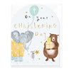 E338 - Clementine Christening Card