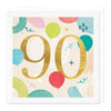 E353 - 90th Balloons Birthday Card