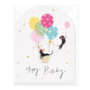 E378 - Sausage Dog Balloon Birthday Arch Card
