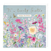 E443 - To A Lovely Sister Birthday Card