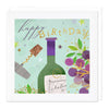 E456 - Corkscrew Wine Birthday Card