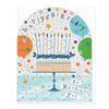E469 - Wonderful You Blue Birthday Card