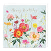 E485 - Bright Summer Garden Birthday Card