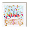 E542 - Strawberry Flan Birthday Card