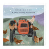 E560 - Chickens on a Tractor Birthday Card