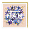 E656 - Nan floral birthday card